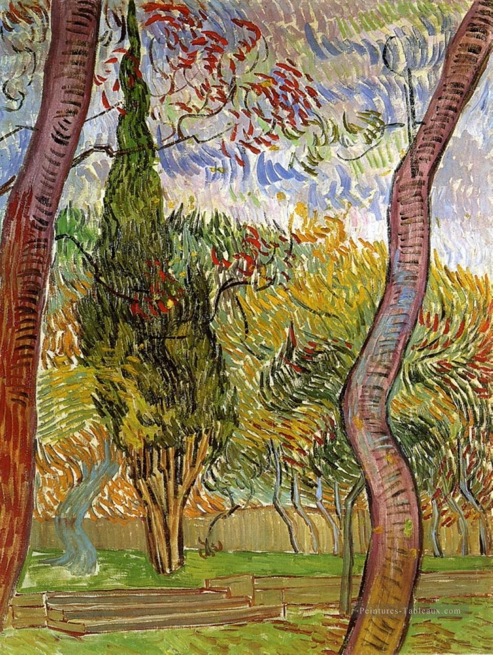 L’Hôpital du Jardin de Saint Paul 2 Vincent van Gogh Peintures à l'huile